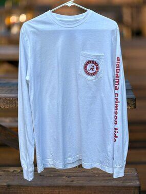 Alabama Crimson Tide Long Sleeve T-Shirt by Champion NCAA (Men's/Unisex Medium)